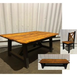 Reclaimed Cedar Dining and Patio Set | Furniture